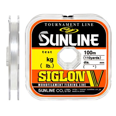 Волосінь Sunline Siglon V 100м 0.165мм 3кг/6lb (1658-04-98) 1658-04-98 фото