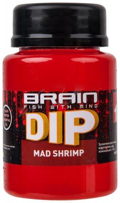 Діп для бойлів Brain F1 Mad Shrimp (креветка) 100ml (1858-03-14) 1858-03-14 фото
