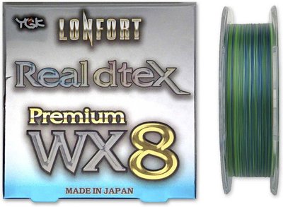 Шнур YGK Lonfort Real DTex X8 90m 0.094mm # 0.3 / 9lb 4.1kg (5545-02-80) 5545-02-80 фото