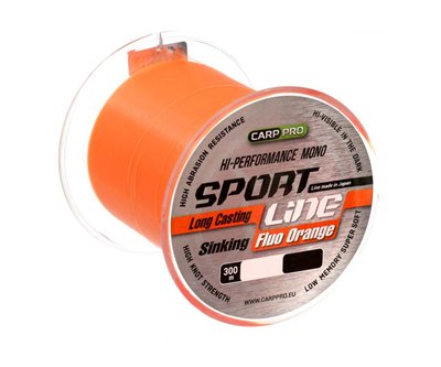 Волосінь Carp Pro Sport Line Fluo Orange 300м 0.265мм (CP2203-0265) CP2203-0265 фото