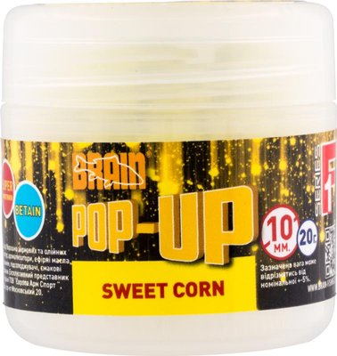Бойли Brain Pop-Up F1 Sweet Corn (кукурудза) 12 мм 15 g (1858-02-82) 1858-02-82 фото