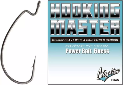 Гачок офсетний Varivas Nogales Hooking MasterPower Bait Finess hooks, #3 (РБ-647630) 647630 фото