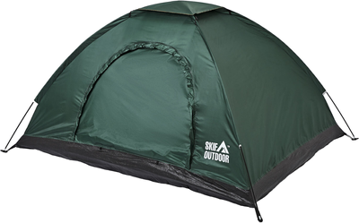 Палатка Skif Outdoor Adventure I, 200x150 см (2-х местная), к:green (389-00-81) 389-00-81 фото