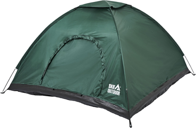 Палатка Skif Outdoor Adventure I, 200x200 см (3-х местная), к:green (389-00-82) 389-00-82 фото