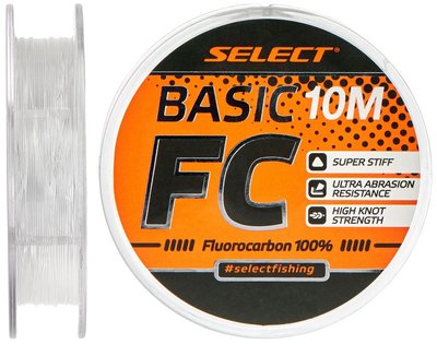 Флюорокарбон Select Basic FC 10м 0.24мм 6lb/2.9кг (1870-64-14) 1870-64-14 фото
