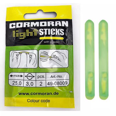 Світлячок Cormoran mini 3.0-25mm зеленый 2pcs (49-08009 / 652433) 652433 фото
