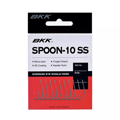 Гачок BKK для блешень Spoon-10 #1 (A-ES-8110) 2226423 фото