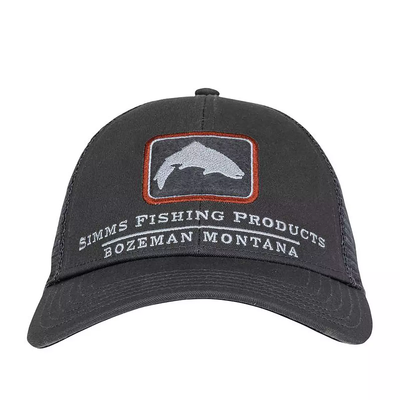 Кепка Simms Trout Icon Trucker Carbon (12226-003-00 / 2234821) 2234821 фото