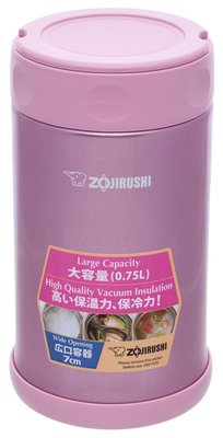 Харчовий термоконтейнер ZOJIRUSHI SW-FCE75PS 0.75 л / колір рожевий (1678-03-58) 1678-03-58 фото
