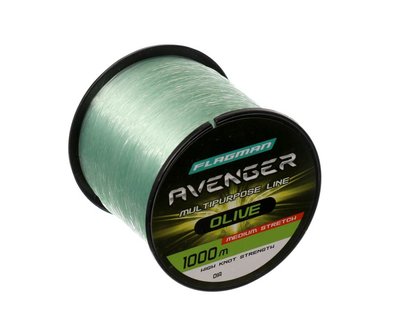 Волосінь Flagman Avenger Olive Line 1000м 0.30мм (FL04000030) FL04000030 фото