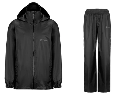 Костюм дощовик Viverra Rain Suit Black XL (РБ-2239549) 2239549 фото