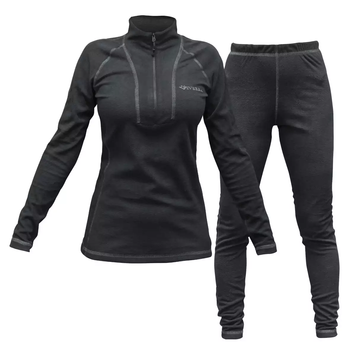 Термобелье женское Viverra Soft Warm ZIP Black S (РБ-2230158) 2230158 фото