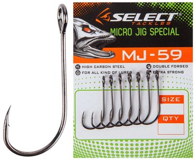 Гачок Select MJ-59 Micro Jig Special #10 (10 шт/уп) (1870-50-41) 1870-50-41 фото