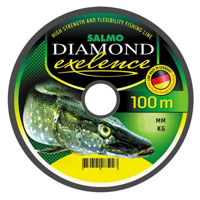 Волосінь DIAMOND EXELENCE 100 m 0.15мм 2.25кг/4lb (4027-015) 4027-015 фото