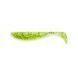 Силикон FishUp Wizzle Shad 5" #055 Chartreuse/Black (10089116) 10089116 фото