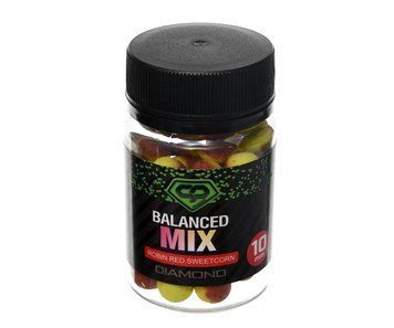 Бойлы Carp Pro Diamond Balanced Mix Robin Red Sweetcorn /10мм/ (DCPBMRRS10) DCPBMRRS10 фото
