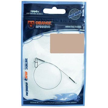 Поводок Ukrspin Orange Spin AFW 20см 9кг(20lb)/0.35мм (1590-03-29) 1590-03-29 фото