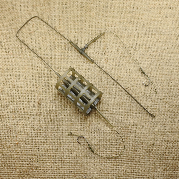 Оснастка карповая ORANGE #50 2 in 1 Cage Feeder Leadcore, для бойла, 50 гр. (MF5050) MF5050 фото