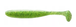 Силікон Daiwa Tournament D`Fin 100mm 7pc #Chartreuse (16500-310 / 615372) 615372 фото
