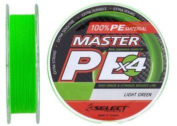 Шнур Select Master PE 100m (салат.) 0.16mm 19kg (1870-17-05) 1870-17-05 фото