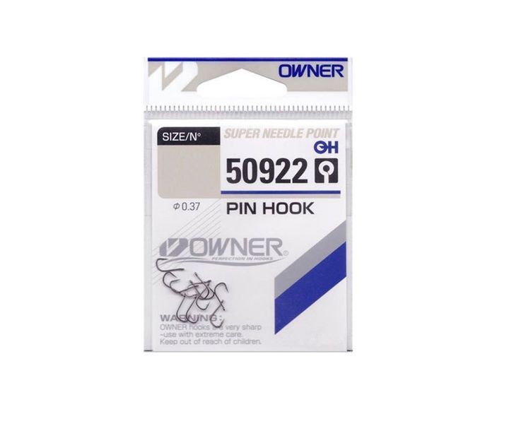 Гачки Owner 50922 Pin Hook №6 / 8шт 50922-06 фото