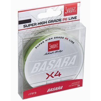 Шнур Lucky John Basara Green 125м 0.21мм 17кг/38лб (LJ4104-021) LJ4104-021 фото