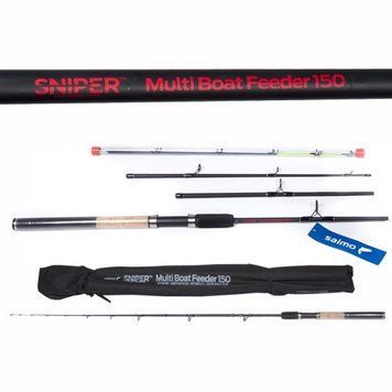 Вудилище фідерне Salmo SNIPER MULTI BOAT FEEDER 150 2.10 / 2.40 (4115-210-240) 4115-210-240 фото