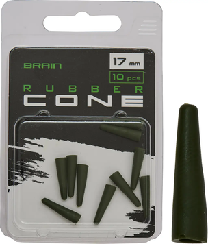 Конус Brain Rubber Cone 17mm (10 шт/уп) Green SGXA-90479-17 (1858-25-17) 1858-25-17 фото