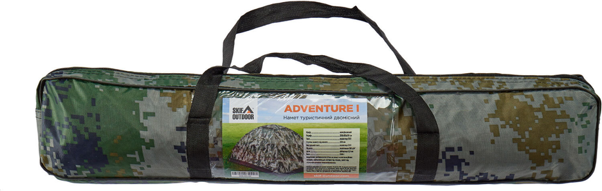 Намет Skif Outdoor Adventure I, 200x150 см (2-х местная), к:camo (389-00-85) 389-00-85 фото