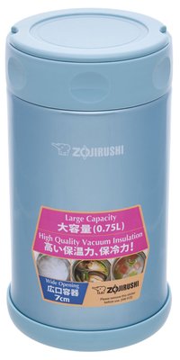 Пищевой термоконтейнер ZOJIRUSHI SW-FCE75AB 0.75 л / цвет голубой (1678-03-56) 1678-03-56 фото