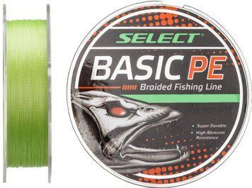 Шнур Select Basic PE 150м (салат.) 0.14мм 15lb/6.8кг (1870-18-14) 1870-18-14 фото