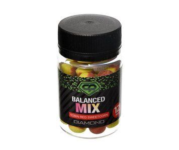 Бойли Carp Pro Diamond Balanced Mix Robin Red Sweetcorn / 12мм / (DCPBMRRS12) DCPBMRRS12 фото