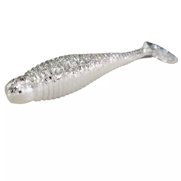 Силікон Lunker City Grubster 10/BG 2" #132 Ice Shad / (2146293 / 85132) 2146293 фото