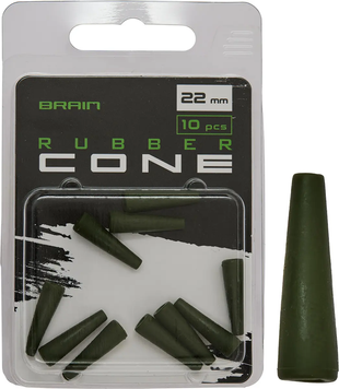 Конус Brain Rubber Cone 22mm (10 шт/уп) Green SGXA-90479-20 (1858-25-16) 1858-25-16 фото