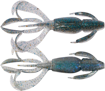 Силікон Keitech Crazy Flapper 4.4" (6 шт / уп) ц:ea#22 electric silver shi (1551-12-94) 1551-12-94 фото
