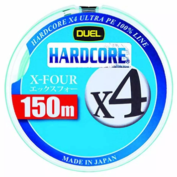 Шнур Duel Hardcore X4 150m Green 5.4kg 0.132mm #0.6 (H3273-MG / 1007783) 1007783 фото