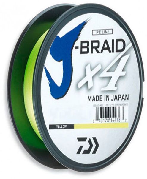 Шнур DAIWA J-Braid x4 0.10мм 135m 3.8кг/8lb (12740-010) 12740-010 фото