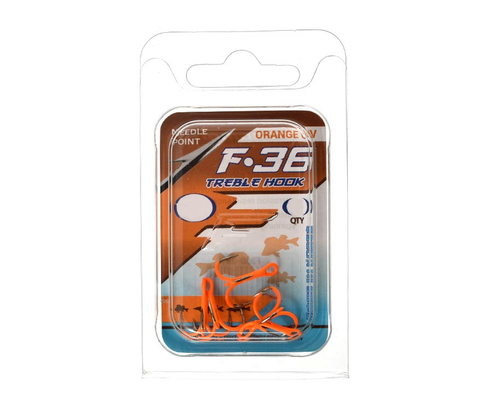 Трійник Flagman F36 Orange UF №2/5шт (F36O-02) F36O-02 фото