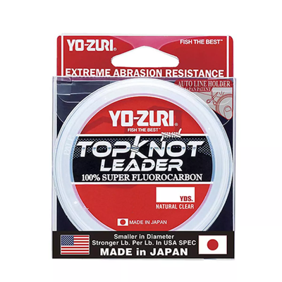 Флюорокарбон Yo-Zuri Topknot Leader 30YDS 15Lbs (0.330мм) / (719528 / R1228-NC) 719528 фото