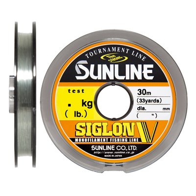 Волосінь Sunline Siglon V 30м #0.4/0.104мм 1кг/2lb (1658-04-87) 1658-04-87 фото