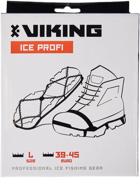 Ледоступы Viking Fishing Ice Profi L (39-46) 26-29cm (1919-00-07) 1919-00-07 фото