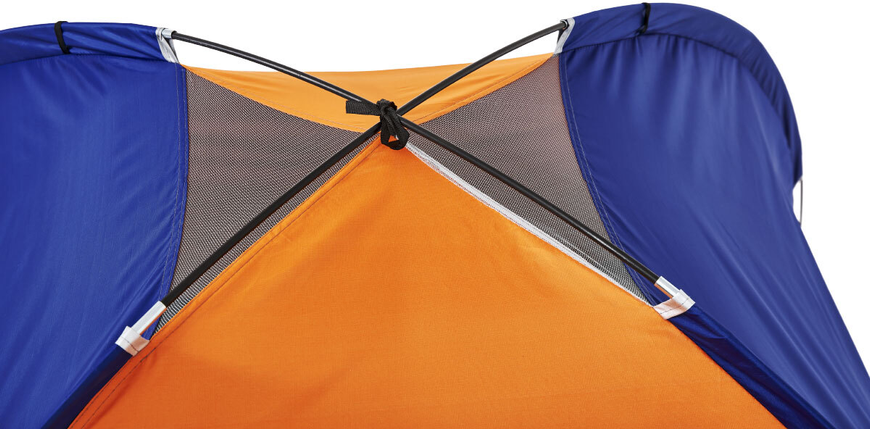 Палатка Skif Outdoor Adventure I, 200x200 см (3-х местная), к:orange-blue (389-00-86) 389-00-86 фото
