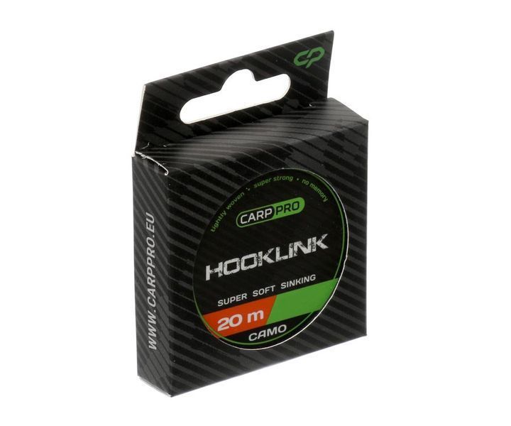 Повідковий матеріал Carp Pro Sinking Hooklink Camo 15lb / 20м CP4110-015 фото