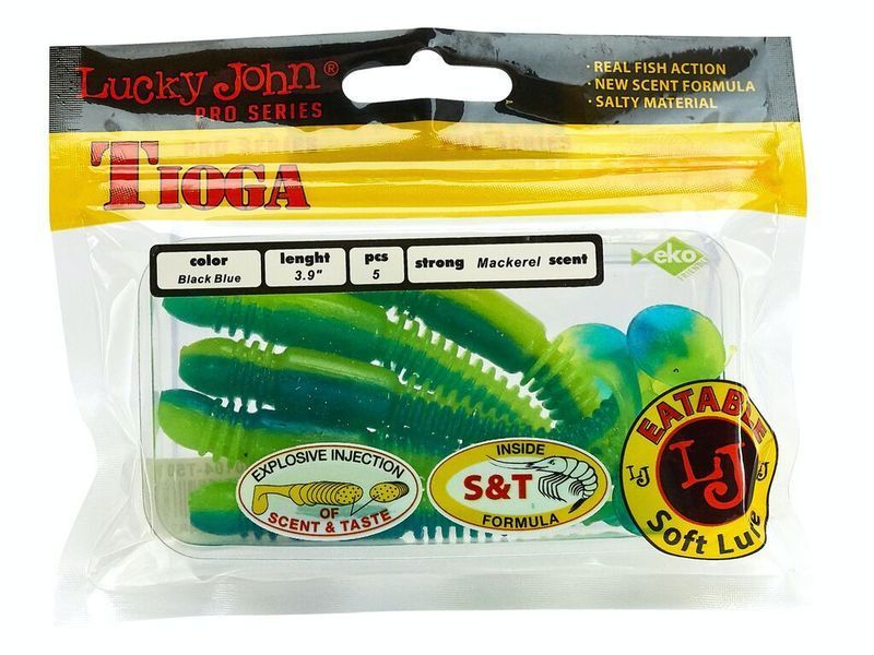 Силикон Lucky John Tioga 3.9"/T50 (140104-T50) 140104-T50 фото