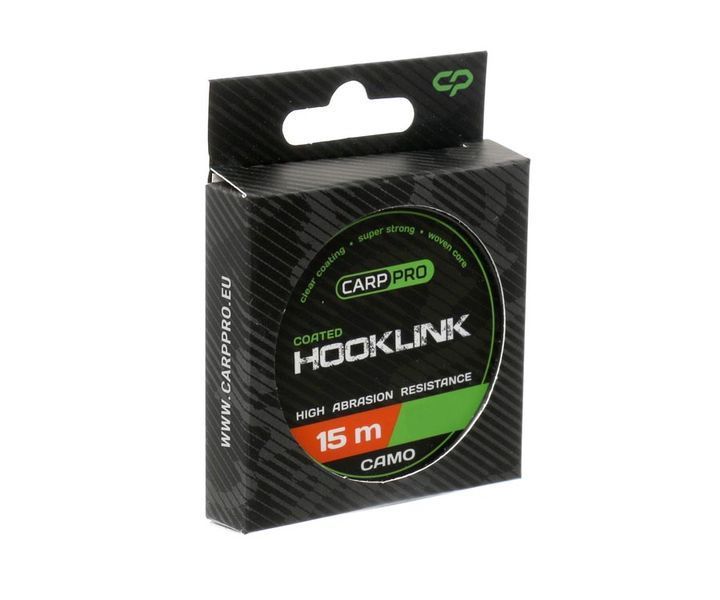 Повідковий матеріал Carp Pro Soft Coated Hooklink Camo 15lb / 15м CP4210-015 фото