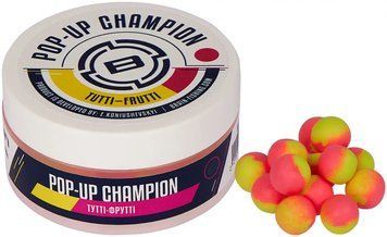 Бойлы Brain Champion Pop-Up Tutti- Frutti (тутти-фрутти) 08mm 34g (1858-22-11) 1858-22-11 фото