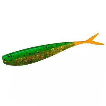 Силікон Lunker City Fat Fin-S Fish 3.5" #182 Fire Tiger Fire Tail (36182/2275498) 2275498 фото