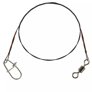 Поводок титановый Cormoran Titanium Leader 20cm 8kg 2pcs (75-84308 / 742627) 742627 фото