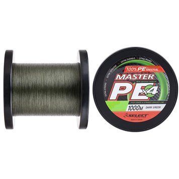Шнур Select Master PE 1000m (темн.-зел.) 0.36мм 42кг (1870-15-95) 1870-15-95 фото