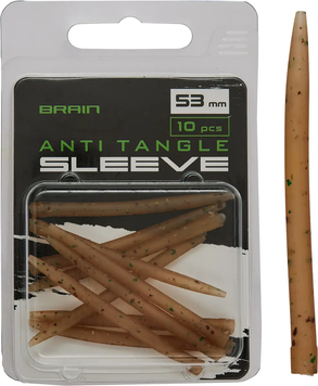Протизакручувач Brain Anti Tangle Sleeve 53mm (10 шт/уп) Brown SGXA-CA03-53 (1858-25-05) 1858-25-05 фото